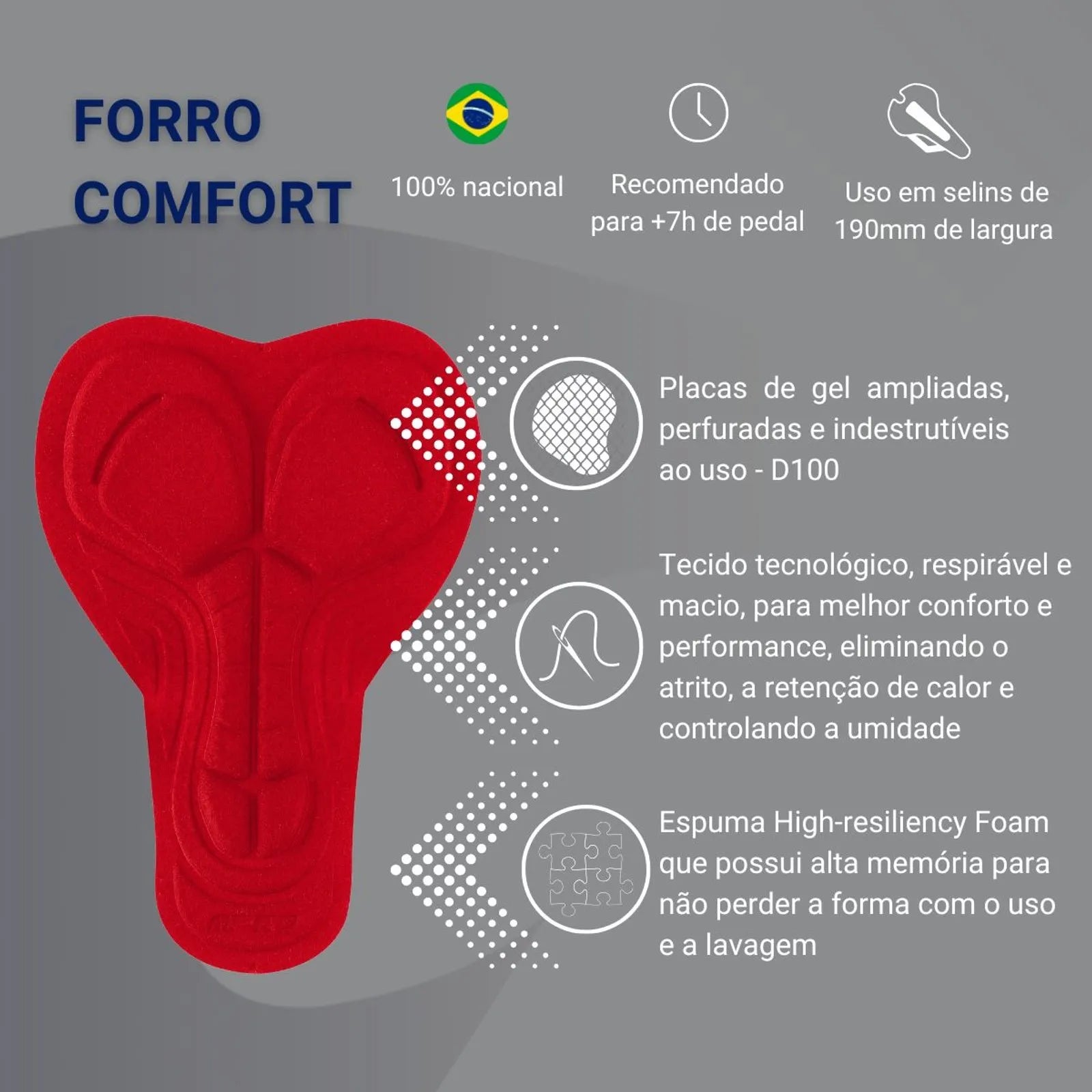 Calça de Ciclismo Feminina