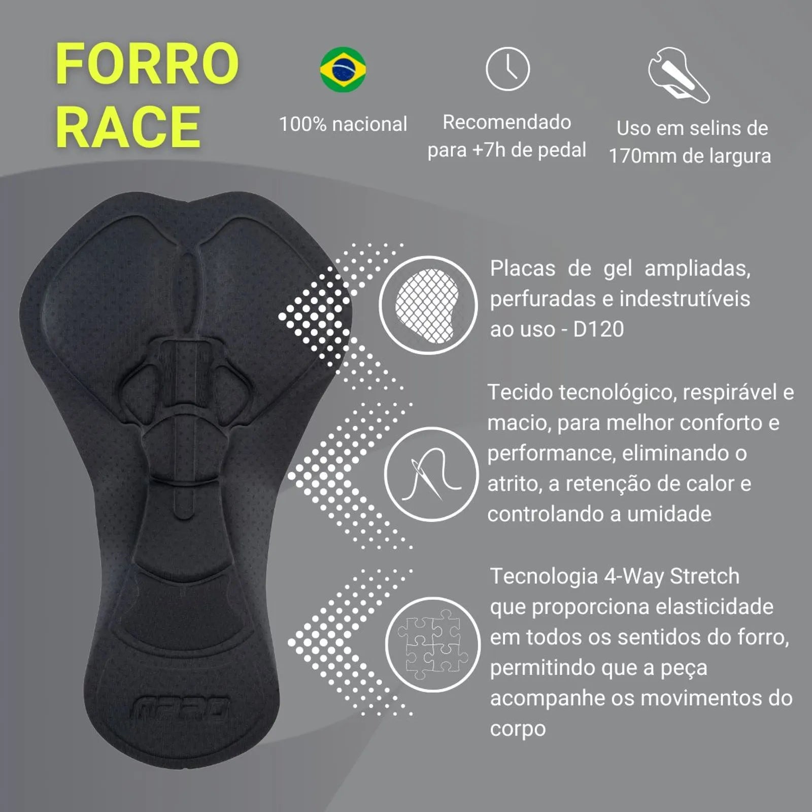 Bretelle Race Masculino